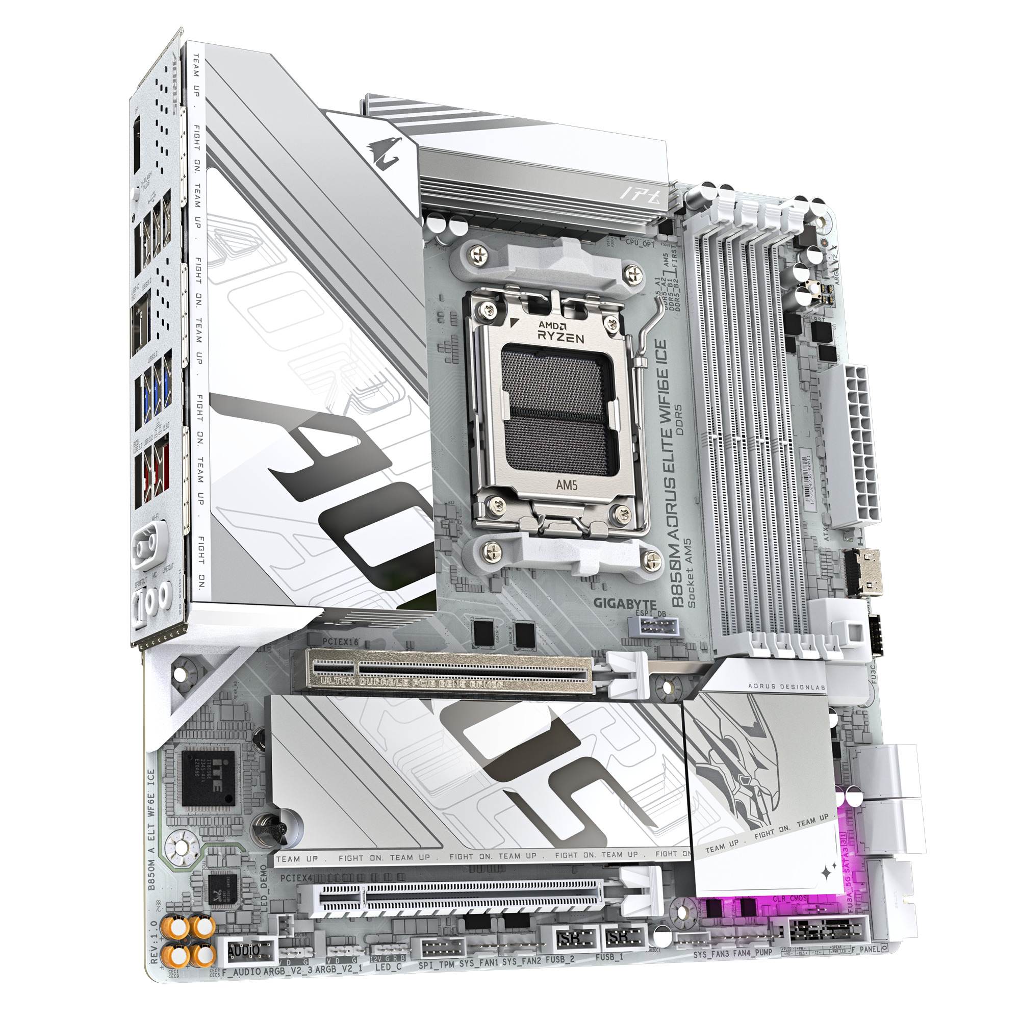 GIGABYTE B850M AORUS ELITE WIFI6E ICE thumbnail 3