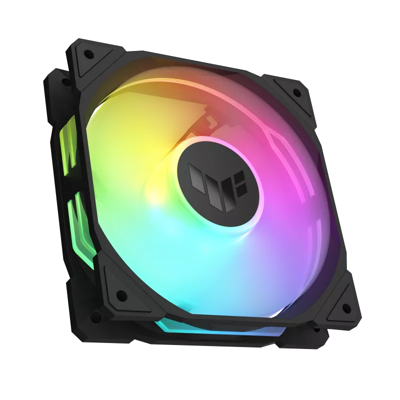 ASUS TUF GAMING TR120 ARGB REVERSE FAN 3IN1 BLACK thumbnail 7