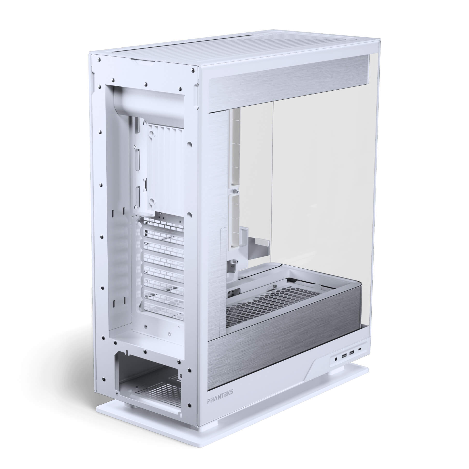 PHANTEKS EVOLV X2 TEMPERED GLASS MID TOWER CASE WHITE thumbnail 3