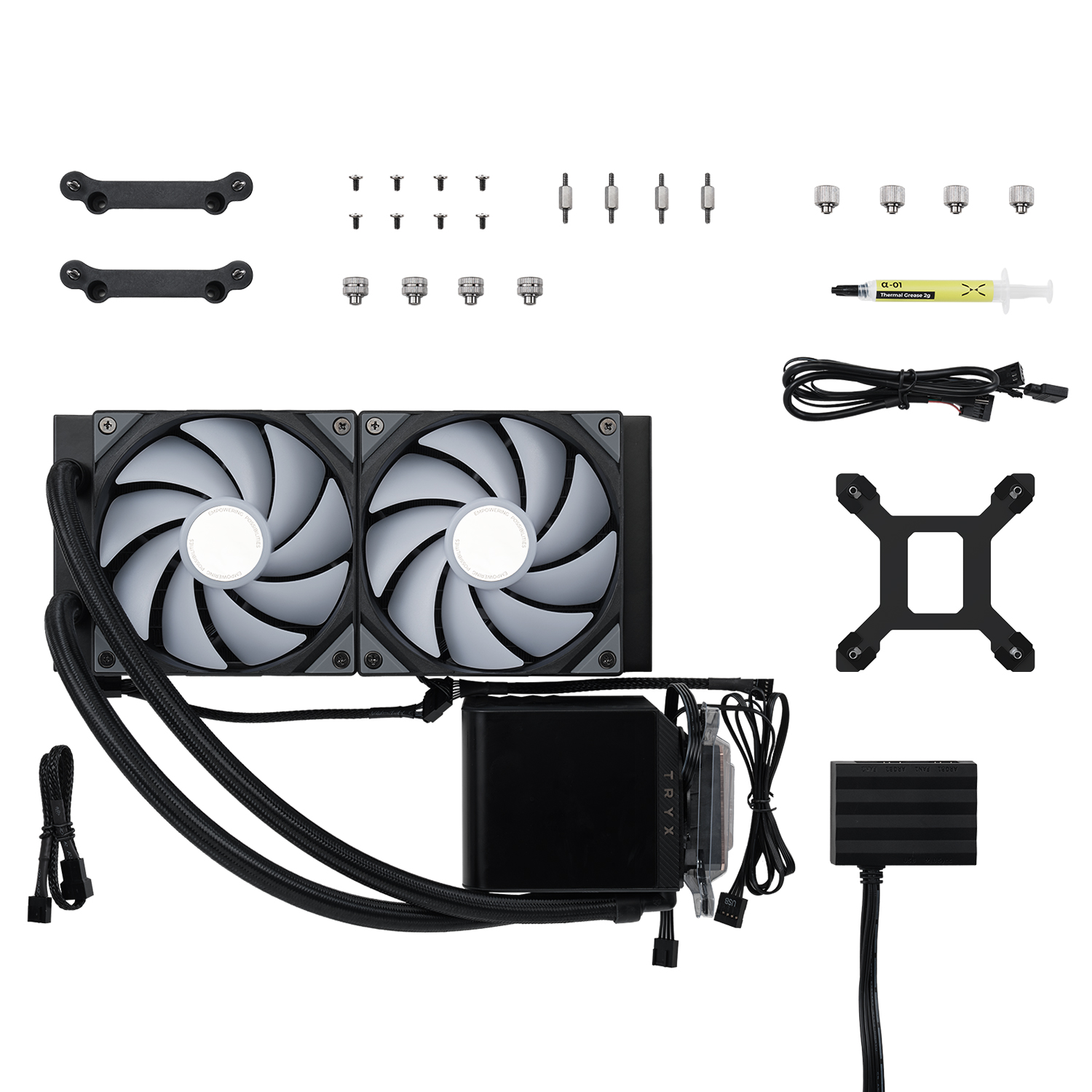 TRYX PANORAMA ARGB 240 BLACK thumbnail 5