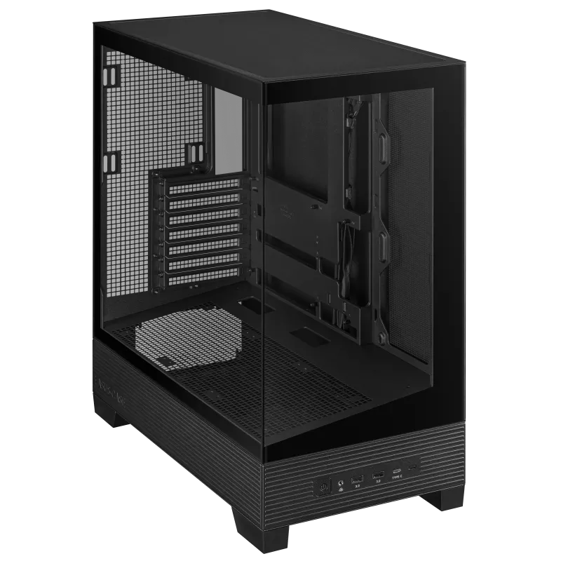 ASUS A31 ATX CASE BLACK thumbnail 2
