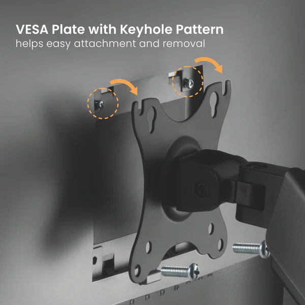 ELEMENTAL MONITOR ARMS BLACK (SINGLE) thumbnail 7