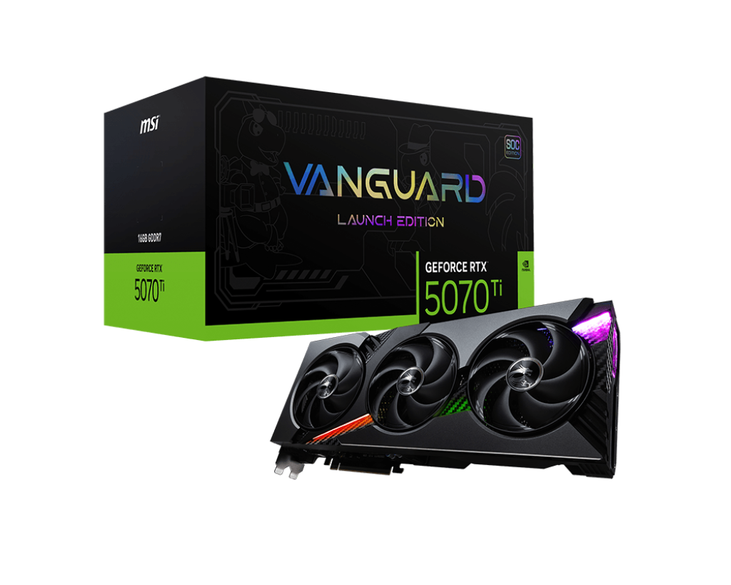 RTX5070TI VANUGARD LAUNCH EDITION 16GB GDDR7