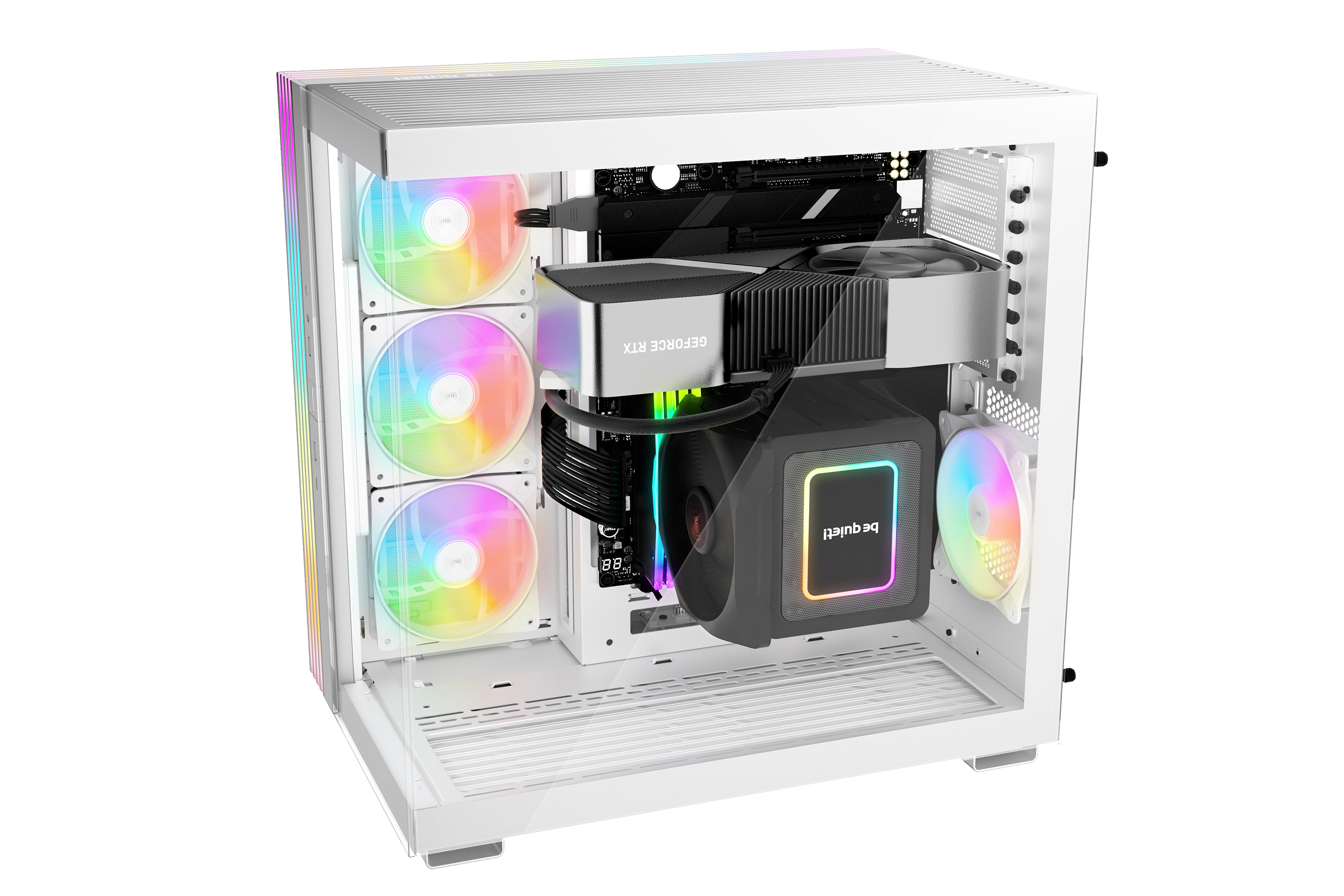 BE QUIET! LIGHT BASE 600 DX WHITE (BGW66) thumbnail 3