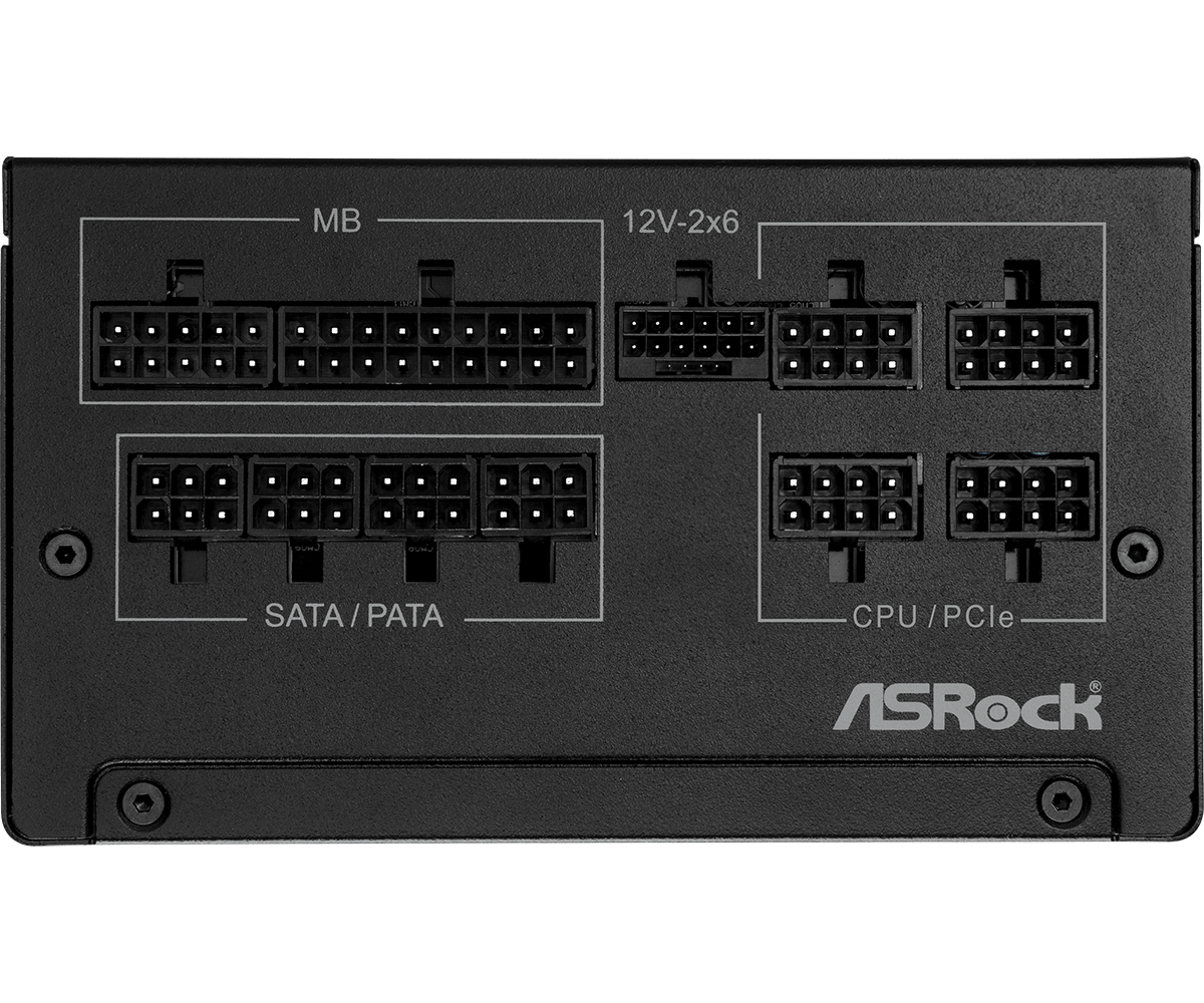 STEEL LEGEND 750W GOLD ATX 3.1 PSU BLACK thumbnail 4