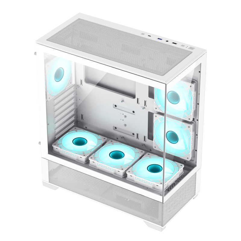 GAMEMAX VISTA AW ATX CASE WHITE thumbnail 2