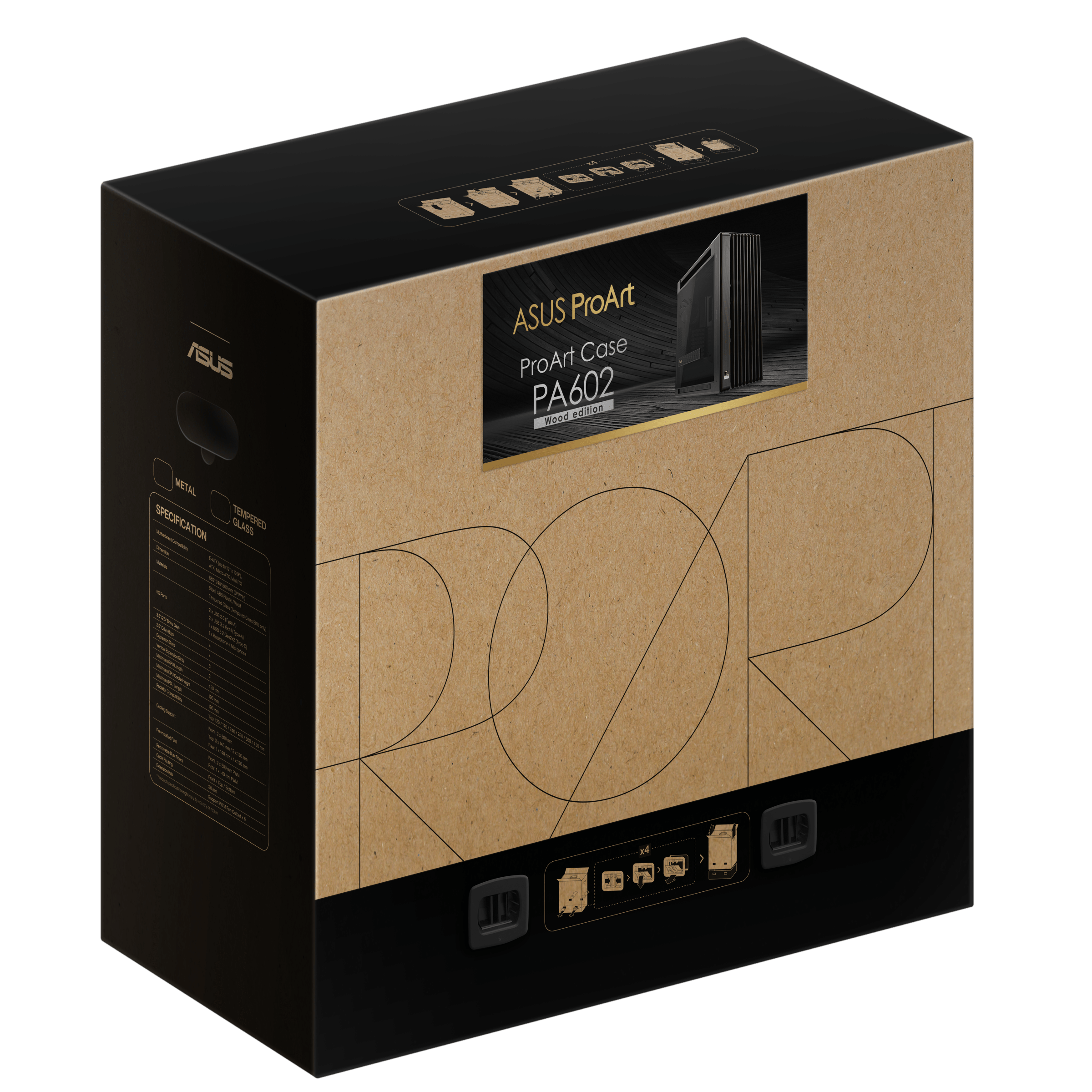 ASUS PROART PA602 WOOD TG PWM BLACK thumbnail 19