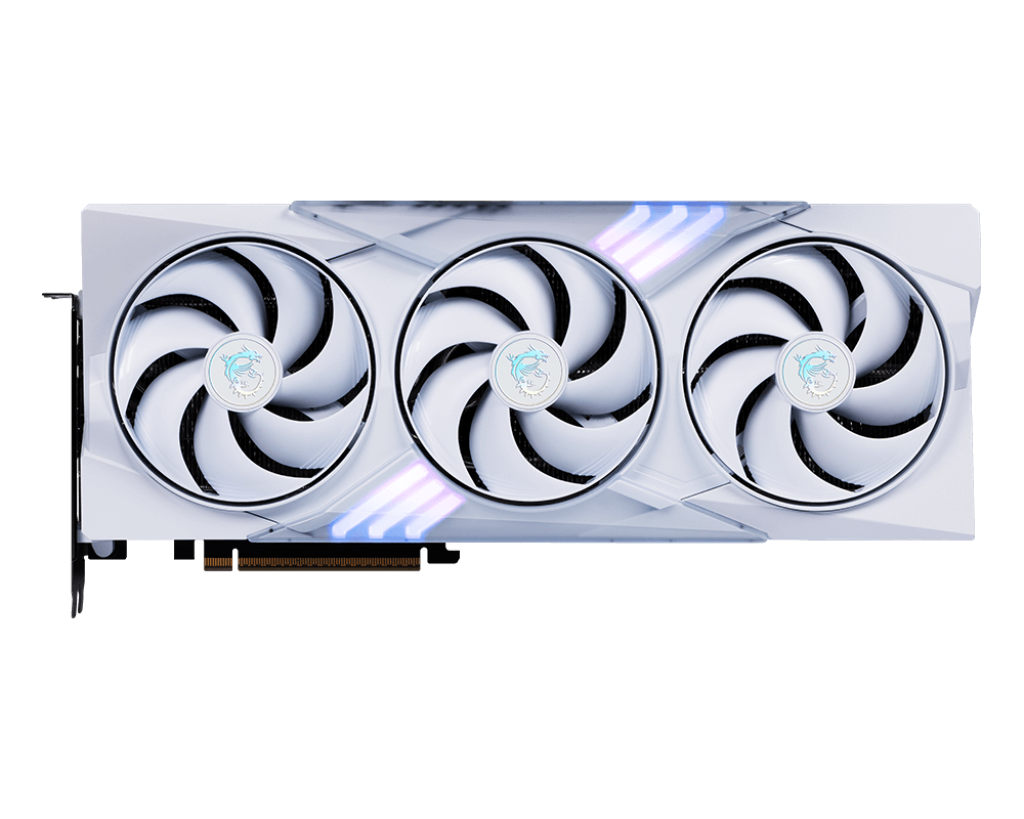 MSI RTX5070 GAMING TRIO OC 12GB GDDR7 WHITE thumbnail 2