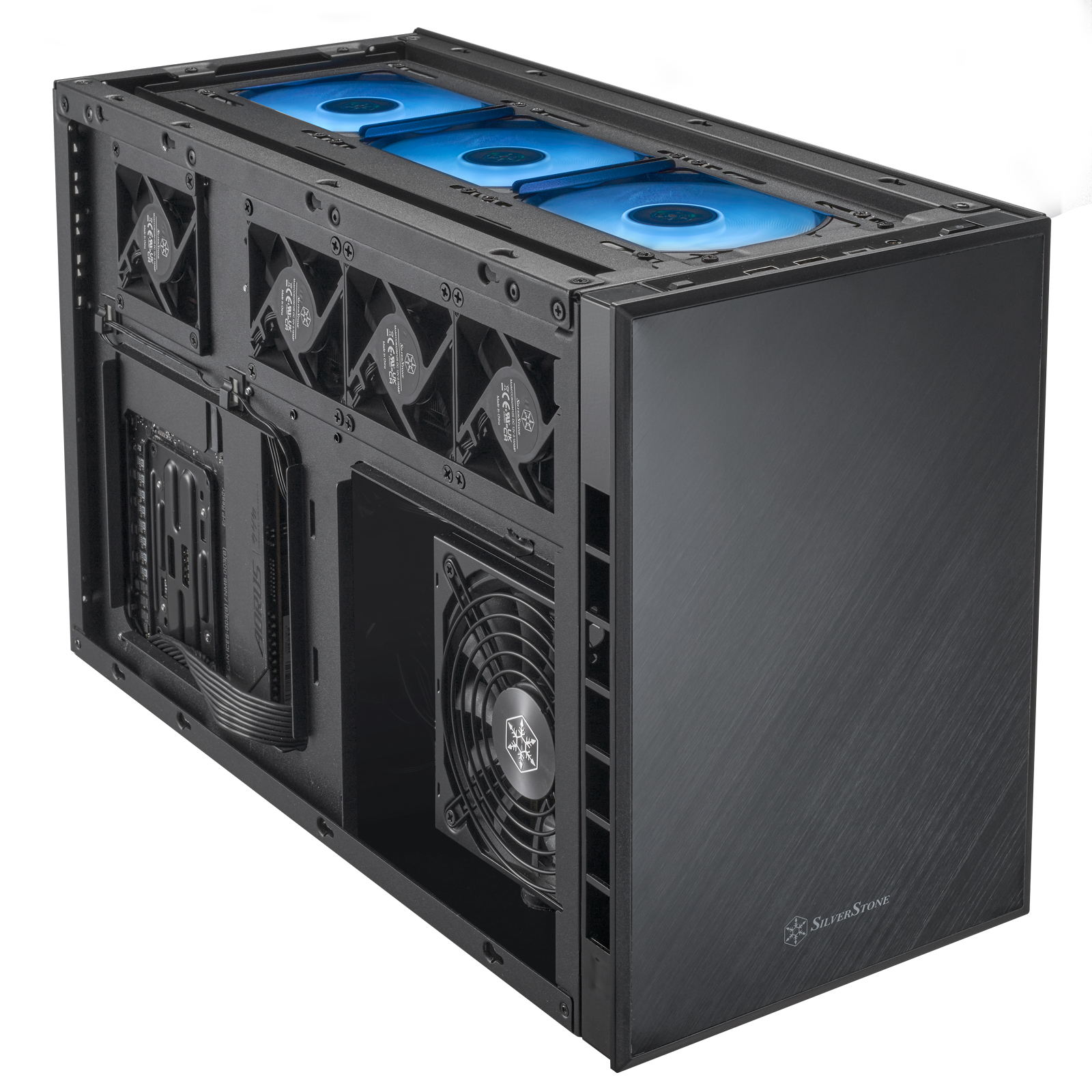 SILVERSTONE SUGO 17 M-ATX Case BLACK thumbnail 16