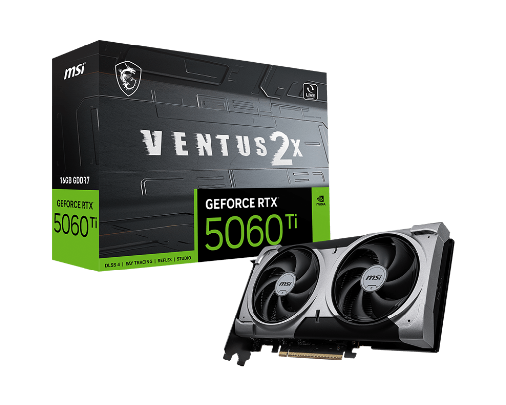 MSI RTX5060TI VENYUS 2X PLUS 16GB GDR7 thumbnail 5