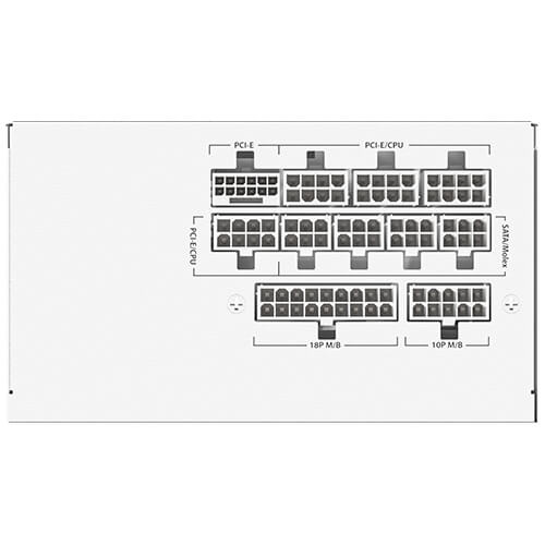 ANTEC GSK850 GB PSU GOLD MODULAR WHITE thumbnail 2