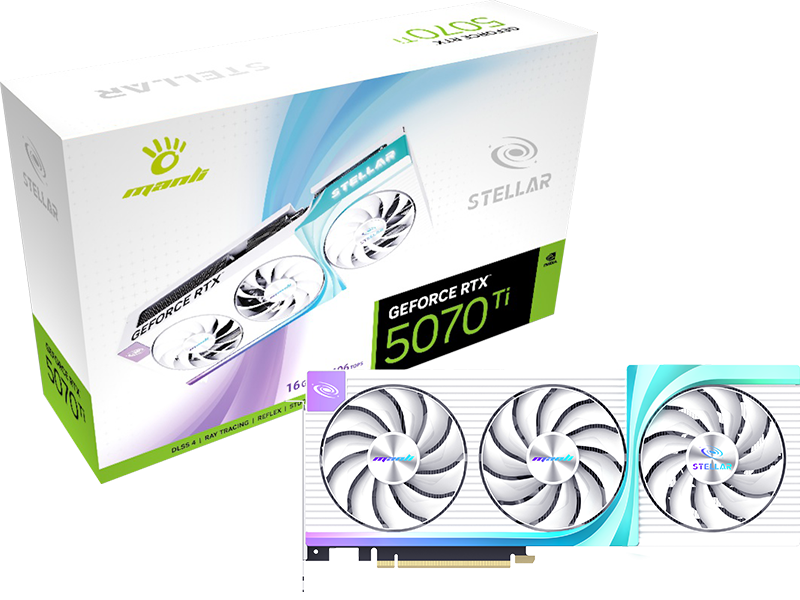 RTX5070TI 16GB OC GDDR7 GALLARDO X3 WHITE