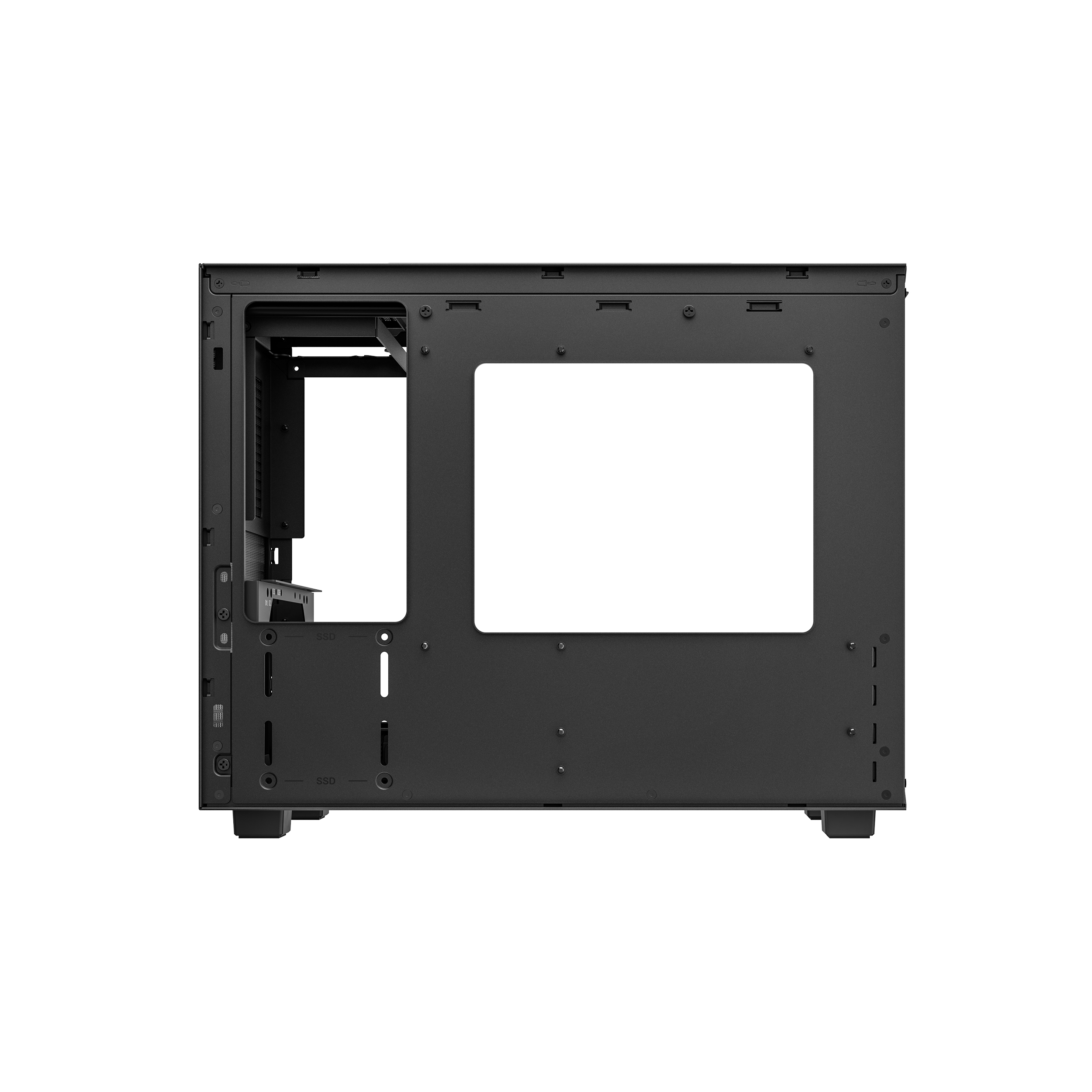 DEEPCOOL CH160 PLUS MATX CASE BLACK thumbnail 6