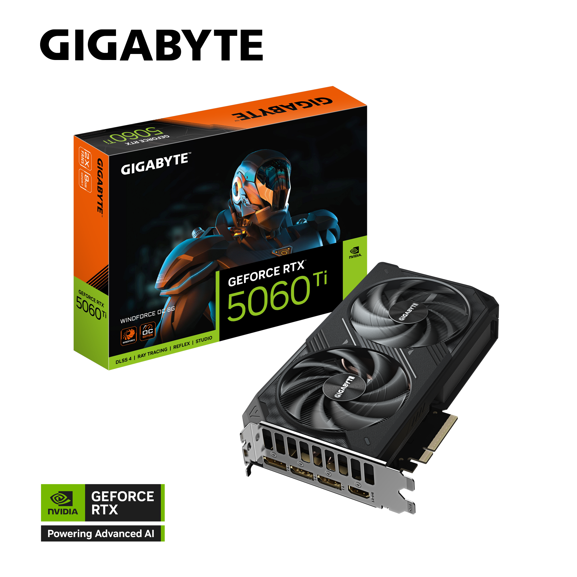 GIGABYTE RTX5060TI WINDFORCE X2 OC 8GB GDDR7 thumbnail 30