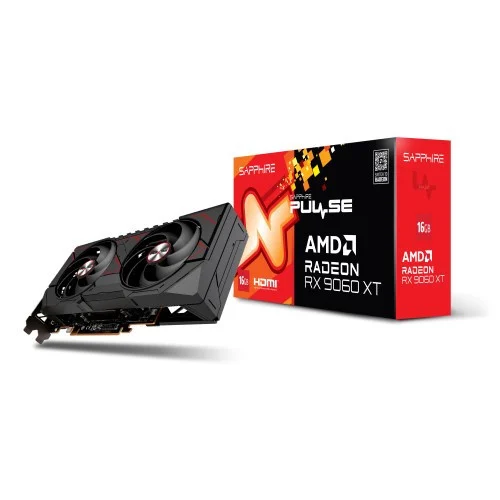 SAPPHIRE RX9060XT PULSE GAMING OC 16GB DDR6 thumbnail 4