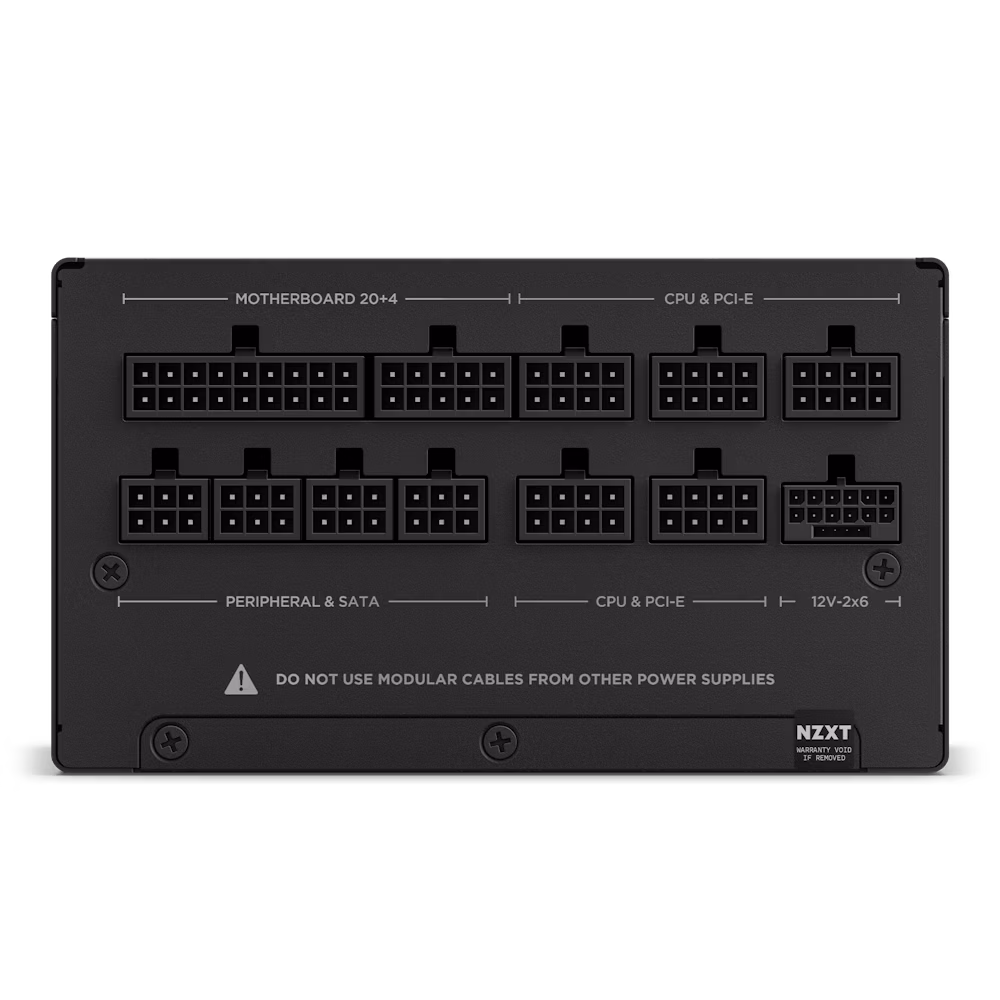 NZXT C1000 GOLD ATX 3.1 1000W FULL MODULAR PSU BLACK thumbnail 4