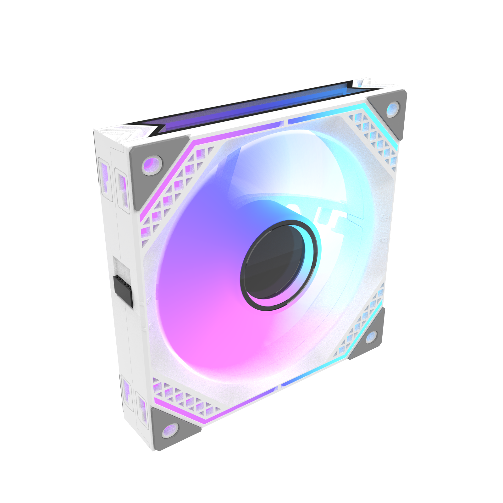 ALSEYE MIRROR 3 Packs INTERLOCKING FAN KIT WHITE thumbnail 6