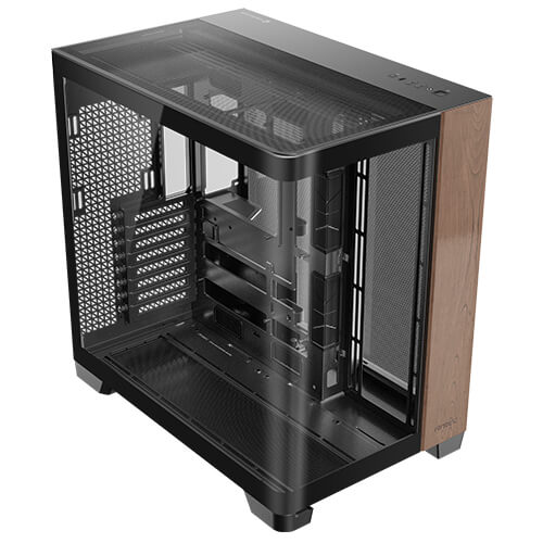 ANTEC C8 CURVE WOOD FRONT & SIDE GLASS CASE thumbnail 6