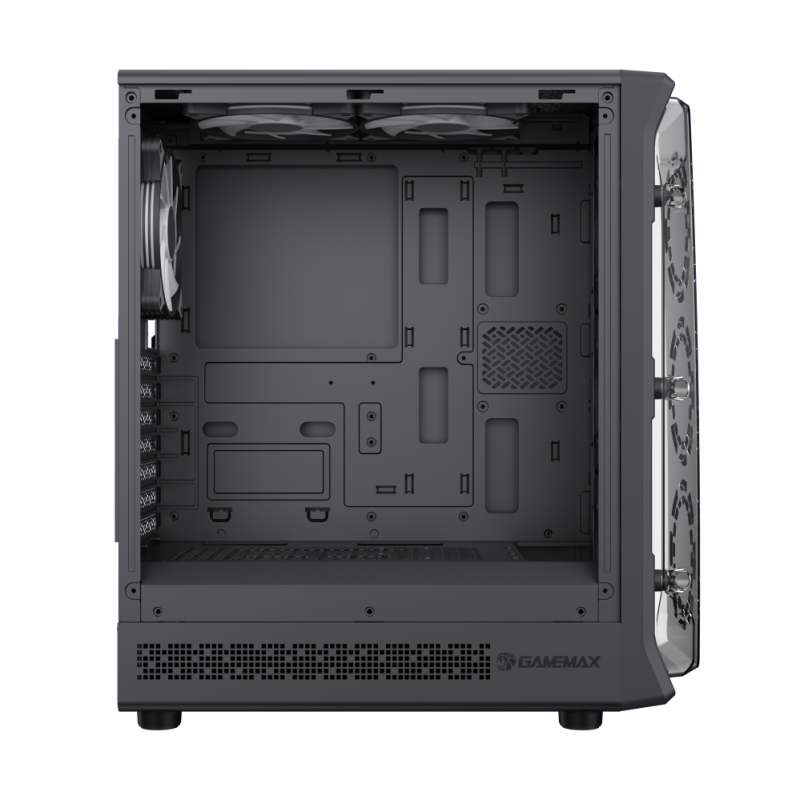 GAMEMAX STARLIGHT 2 AB ATX CASE BLACK thumbnail 4