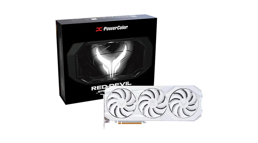 RX9070XT RED DEVIL 16GB GDDR6 WHITE