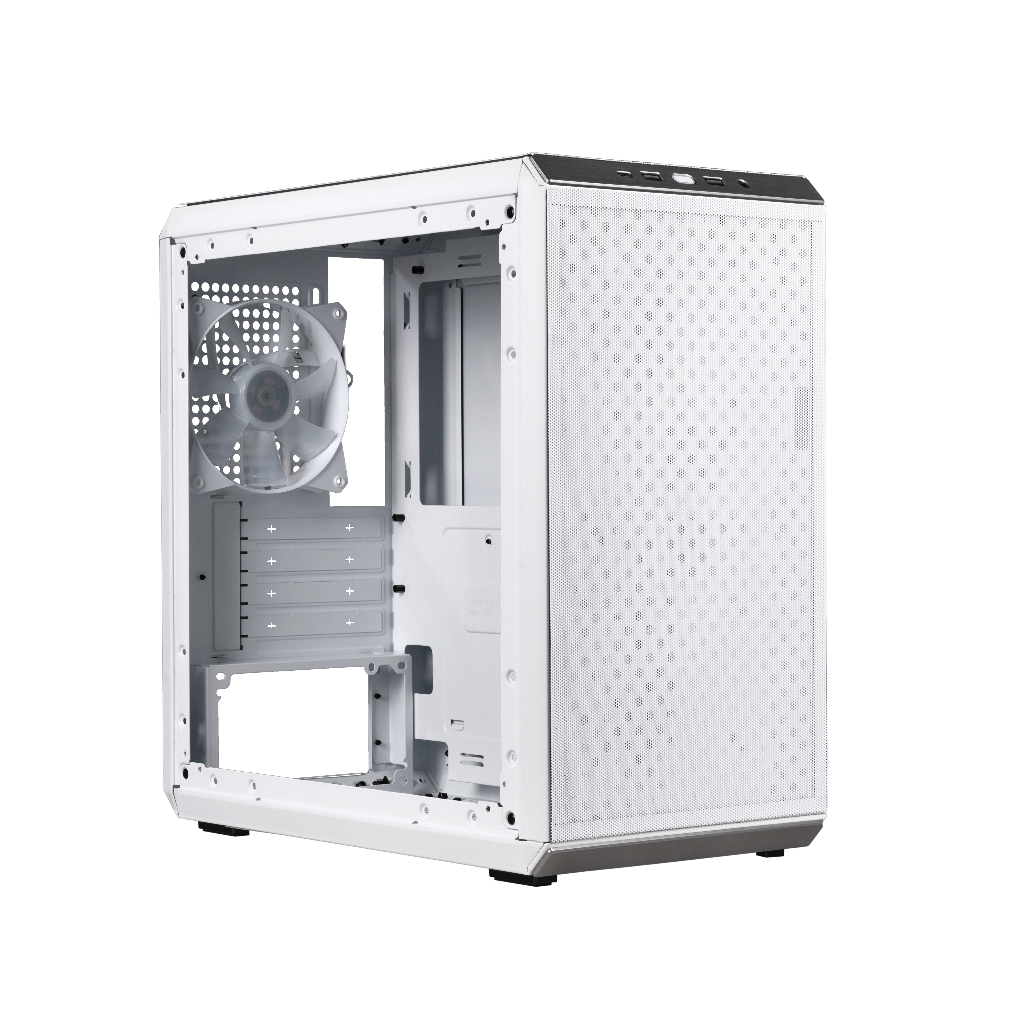 COOLER MASTER MASRERBOX Q300L V2 M-ATX CASE WHITE thumbnail 5