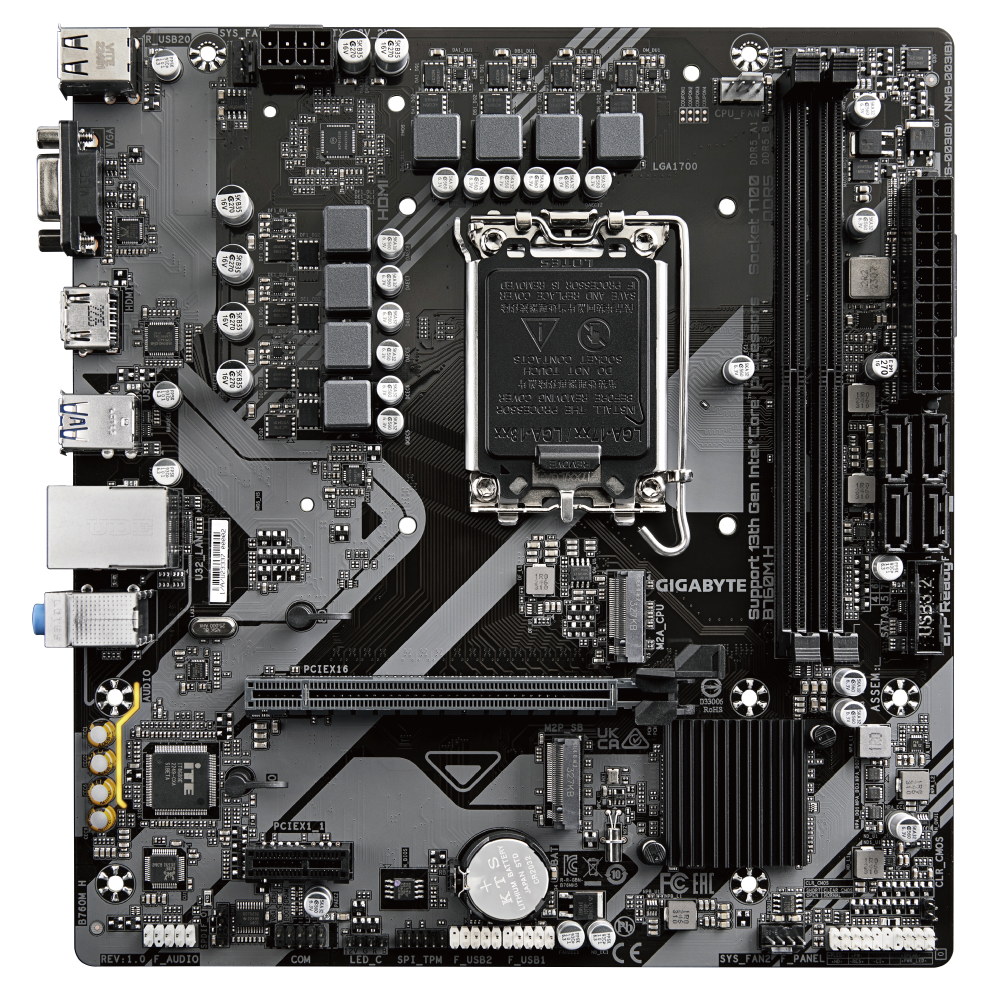 GIGABYTE B760M H thumbnail 2