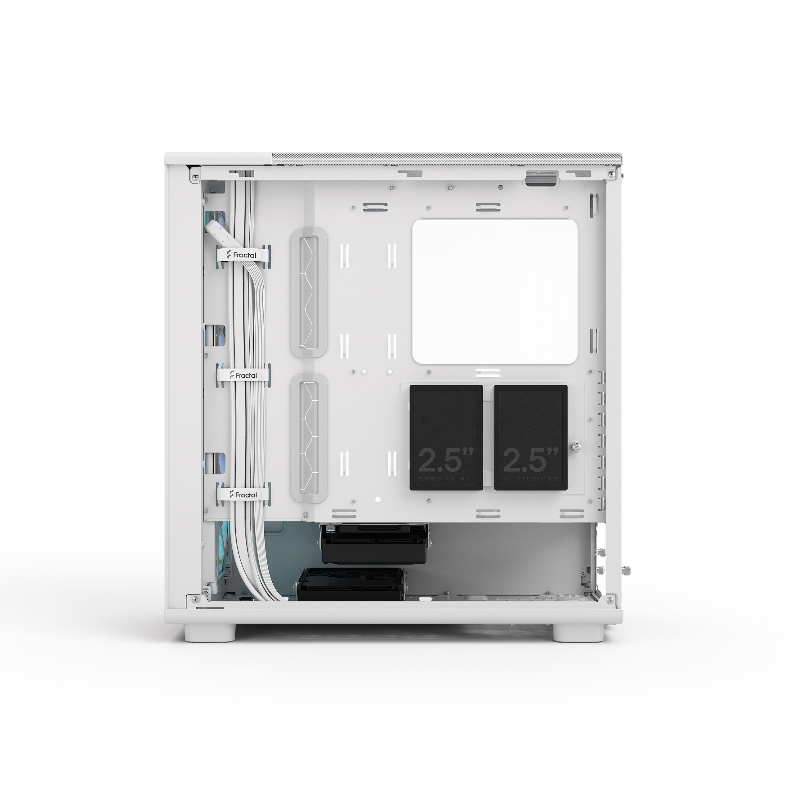 FRACTAL DESIGN EPOCH WHITE TG RGB CLEAR TINT thumbnail 16
