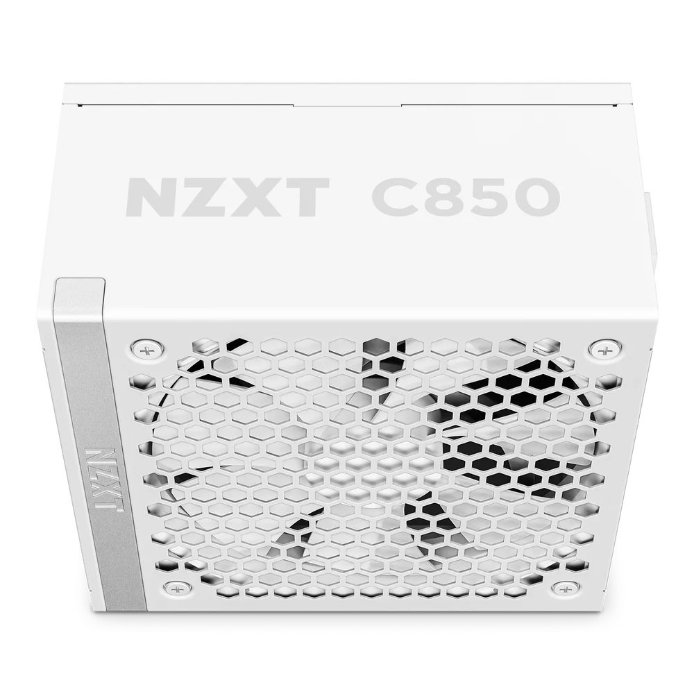 NZXT C850 GOLD ATX 3.1 850W FULL MODULAR PSU WHITE thumbnail 2
