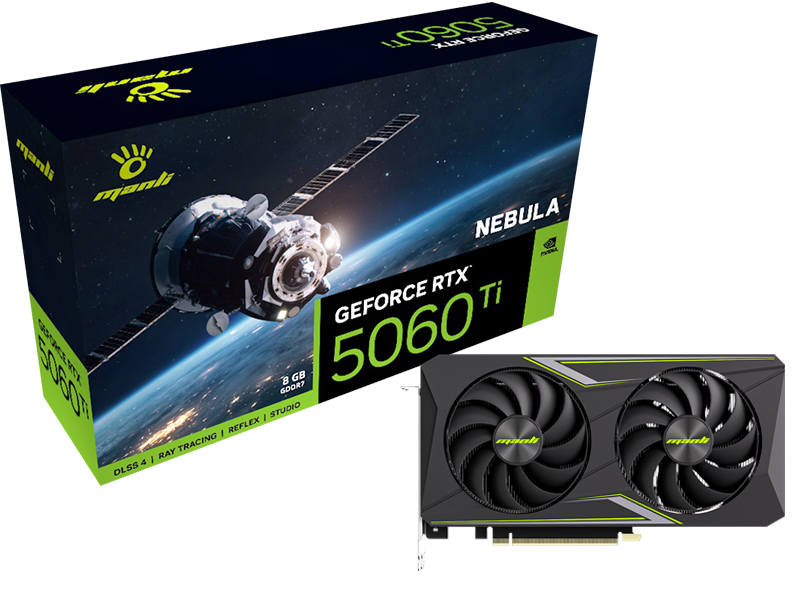 MANLI RTX5060TI OC 8GB GDDR7 POLAR X2 thumbnail 4