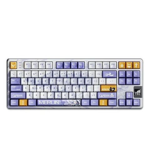 VK-87 RGB MERLIN 三摸無線熱拔插機械鍵盤