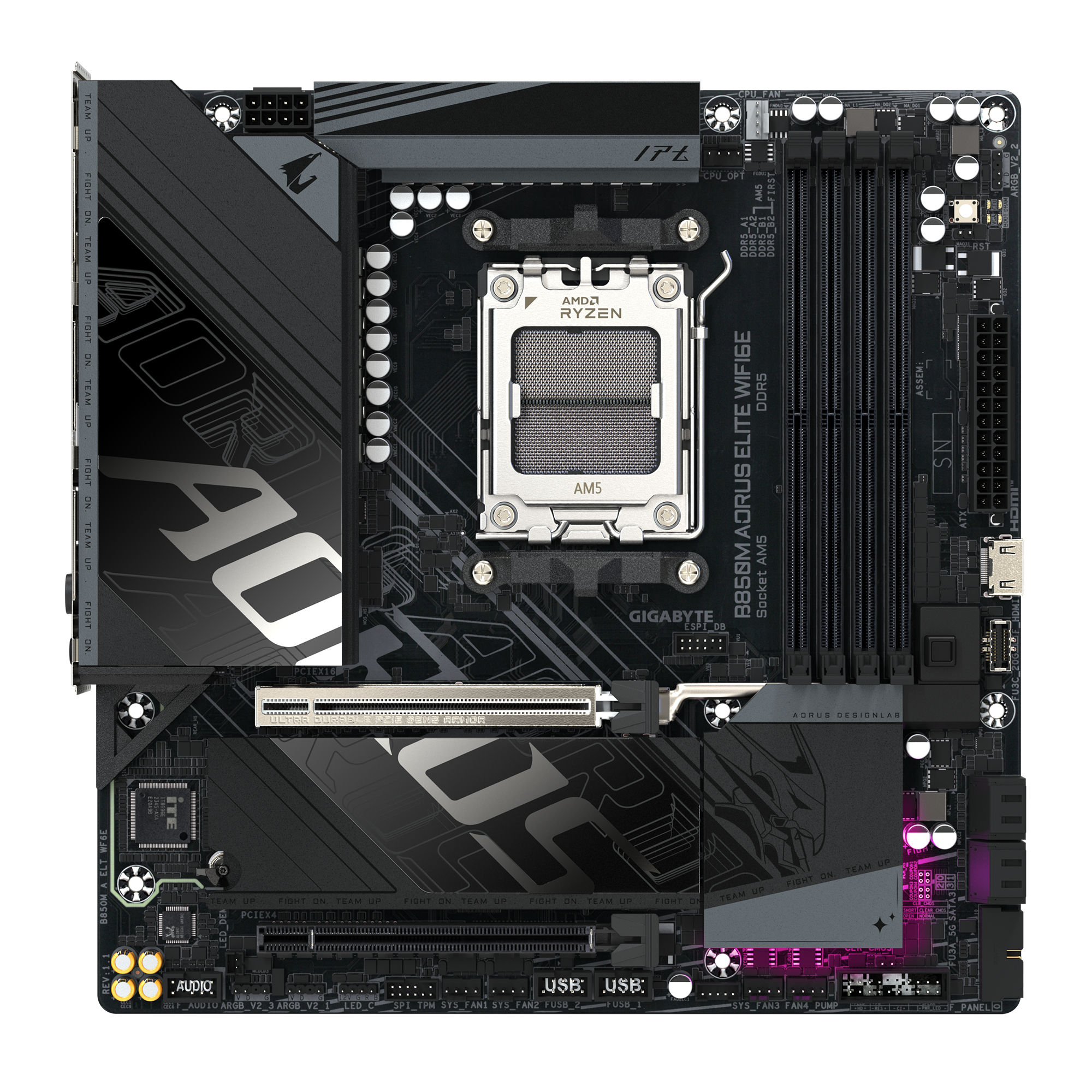 GIGABYTE B850M AORUS ELITE WIFI6E thumbnail 2
