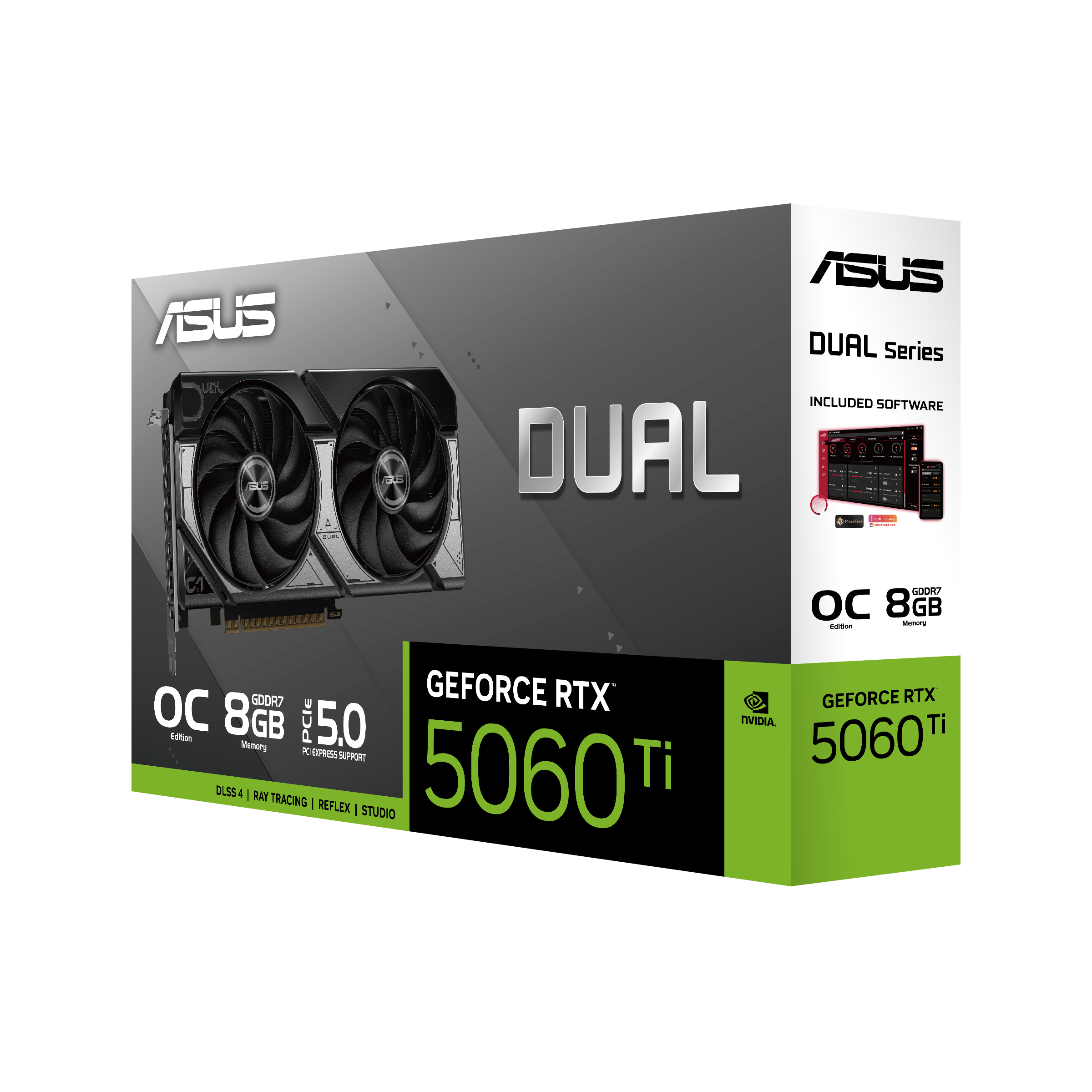 ASUS DUAL RTX5060TI OC 8GB GDDR7 thumbnail 7