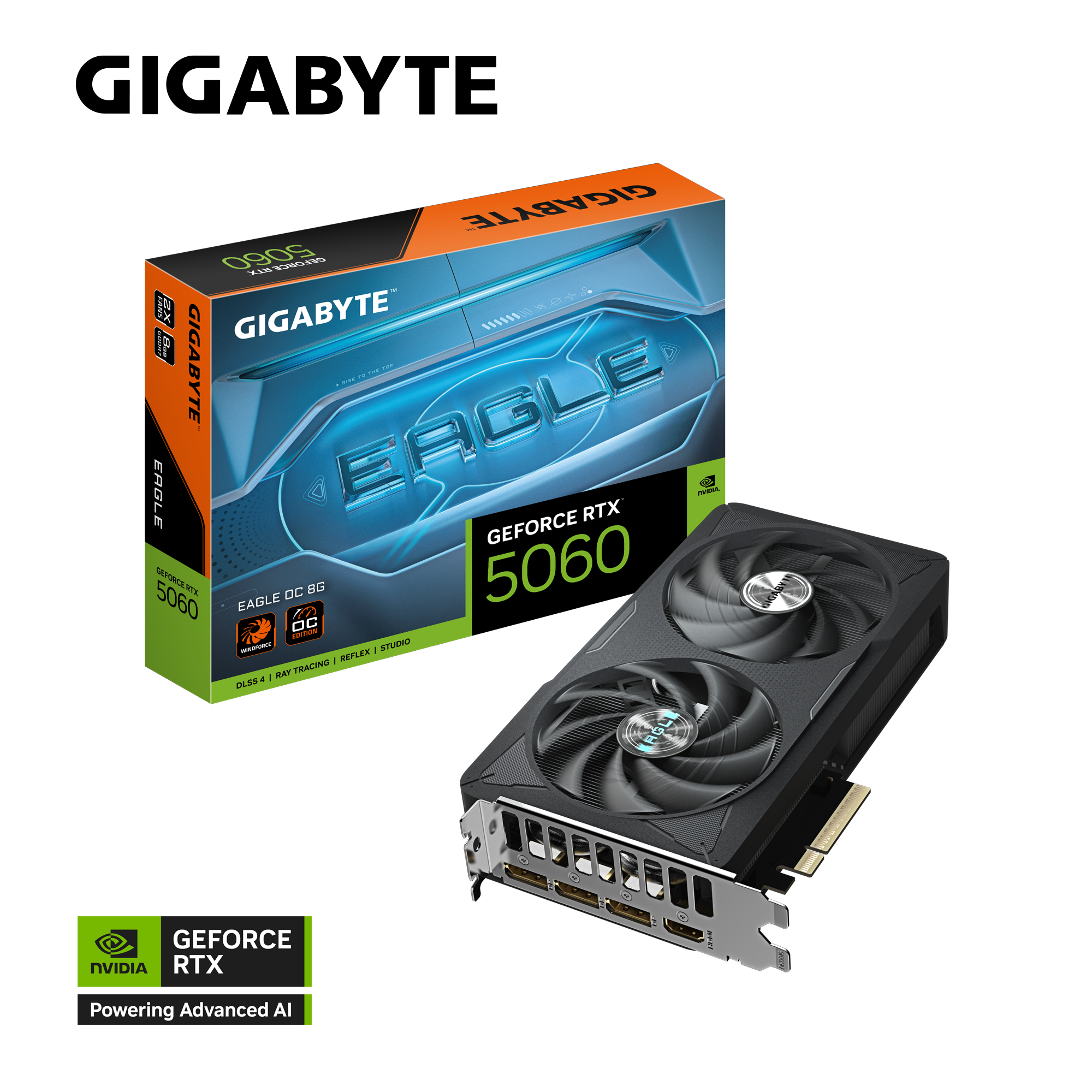 GIGABYTE RTX5060 EAGLE OC 8GB GDDR7 thumbnail 3