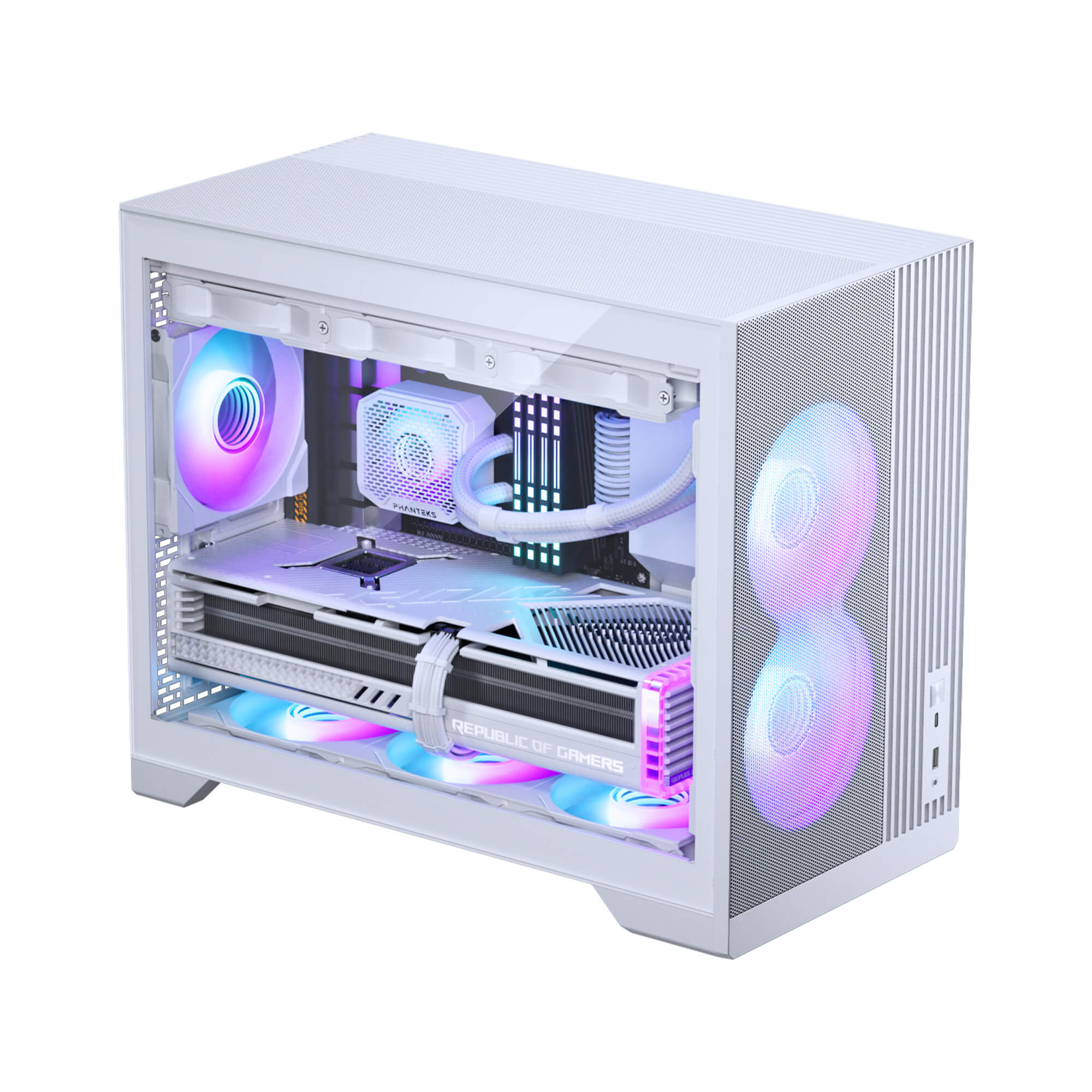 PHANTEKS XT325M 追風者 XT M3 Micro-ATX Case (White) thumbnail 10