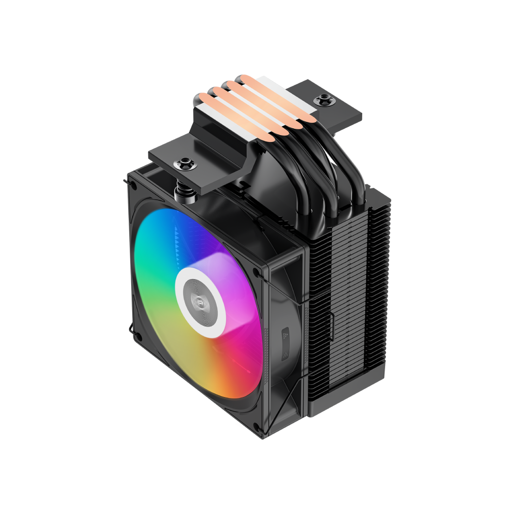R400 ARGB HIGH PERFORMANCE CPU COOLER BLACK thumbnail 3