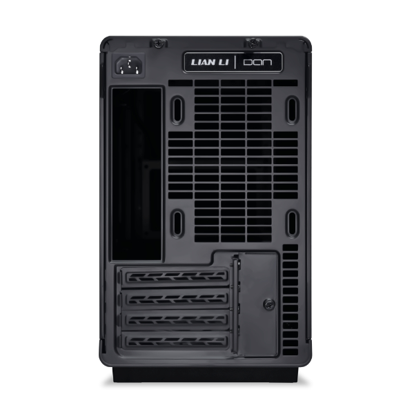 LIAN LI DAN CASE MAX/MINI ITX WOODEN BLACK thumbnail 2