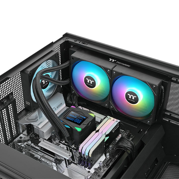 THERMALTAKE LA240-S ARGB SYNC 240MM AIO LIQUID COOLER thumbnail 5