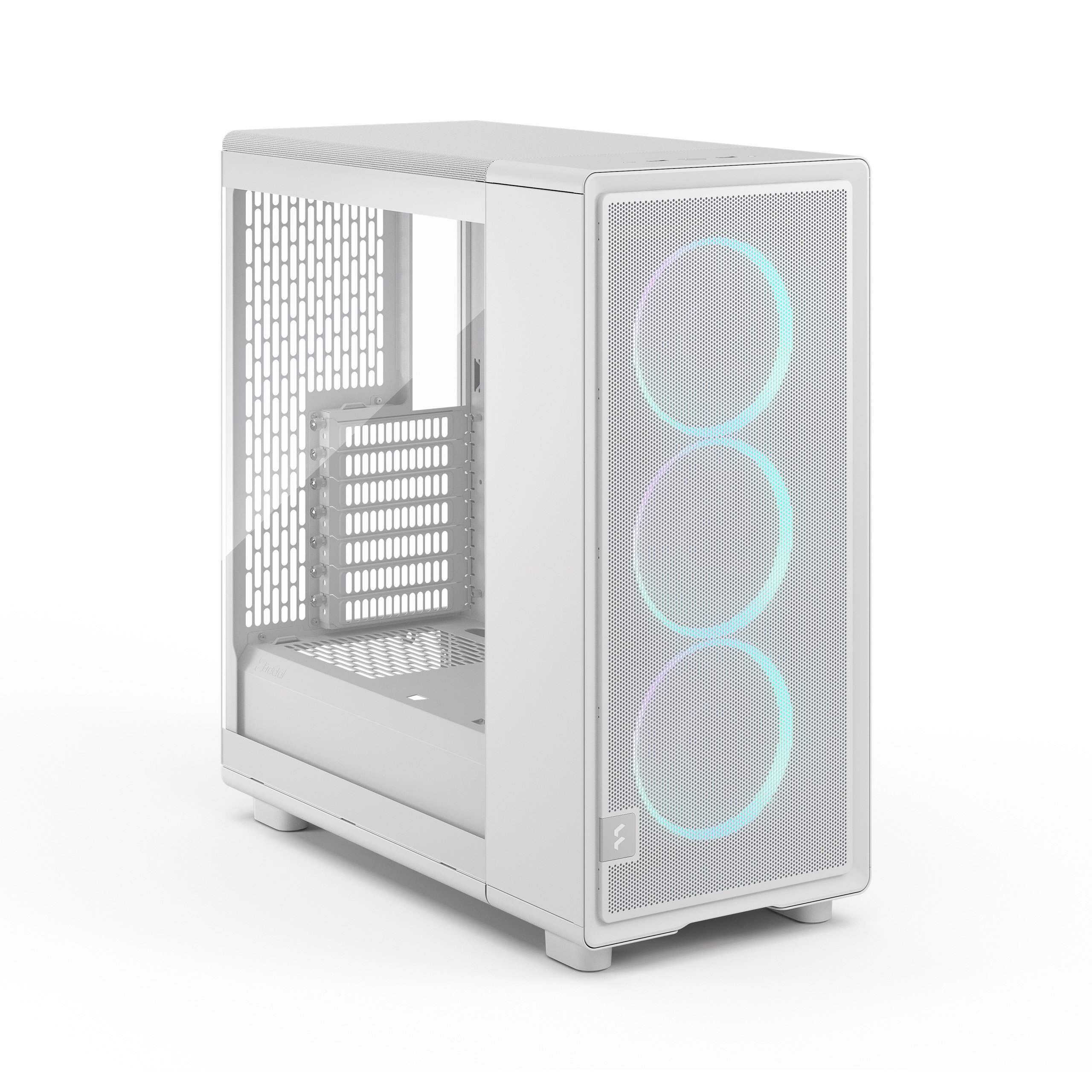 FRACTAL DESIGN EPOCH WHITE TG RGB CLEAR TINT thumbnail 3