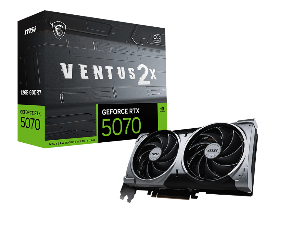 RTX5070 VENTUS 2X OC 12GB GDDR7