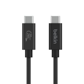 BELKIN Connect Thunderbolt USB4 240W 數據線 2M BLACK thumbnail 2