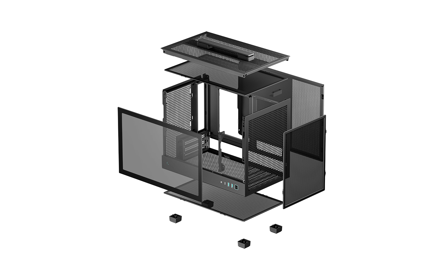 DEEPCOOL CH160 BLACK ITX CASE thumbnail 10