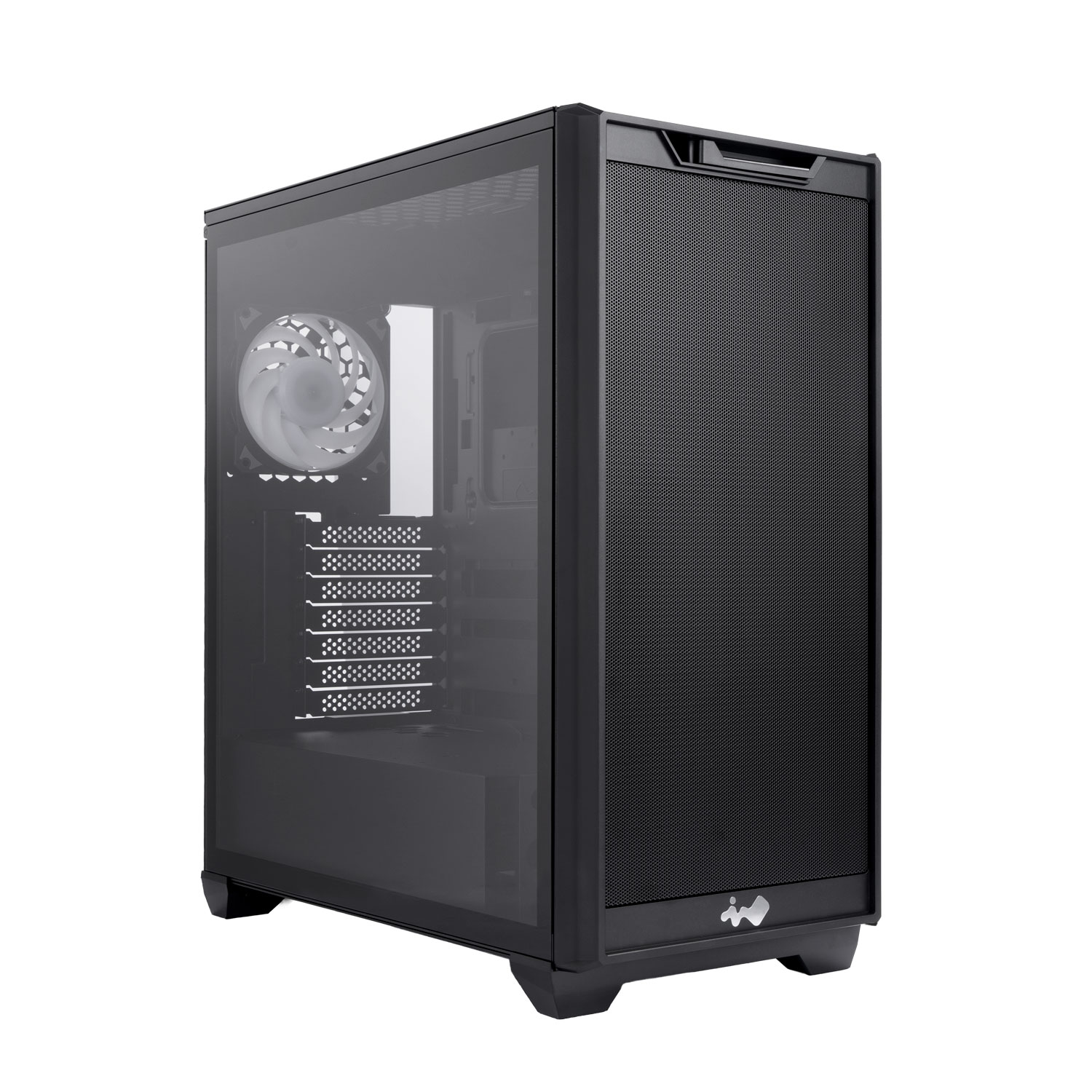 IN WIN D5 MID TOWER BACK CONNECT CASE BLACK thumbnail 2