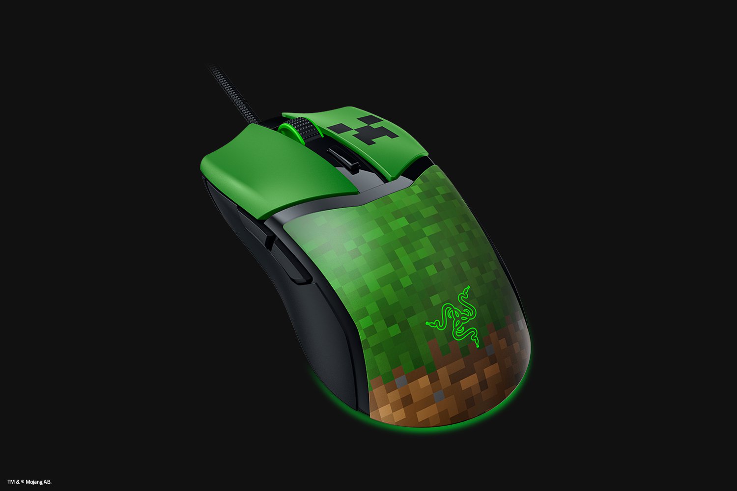 RAZER COBRA WIRED GAMING MOUSE MINECRAFT EDITION thumbnail 5