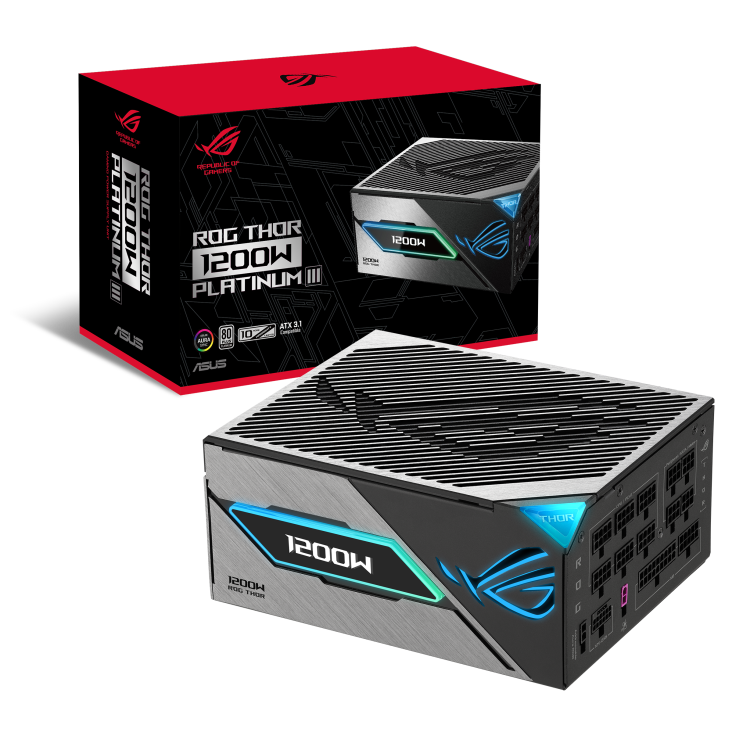 ASUS ROG GAMING THOR III 1200W PLATINUM thumbnail 10