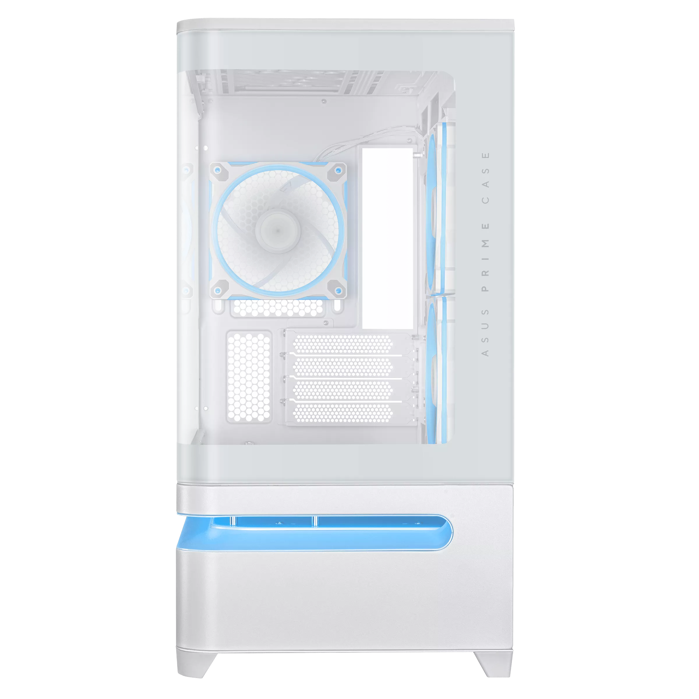 ASUS PRIME AP202 TG ARGB MATX CASE WHITE thumbnail 3
