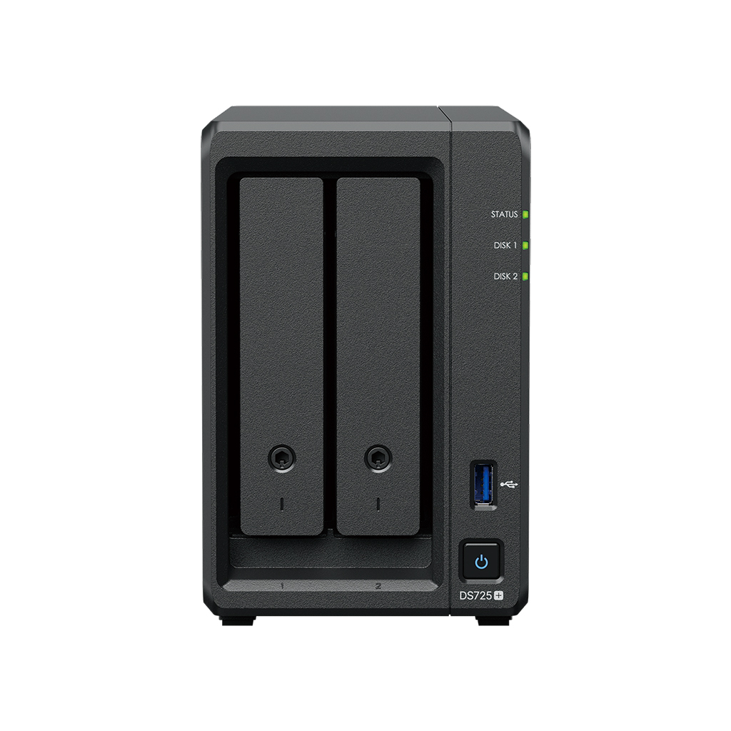 SYNOLOGY DS725+ 2BAY DC2.6G 2GD4 1X2.5G thumbnail 2