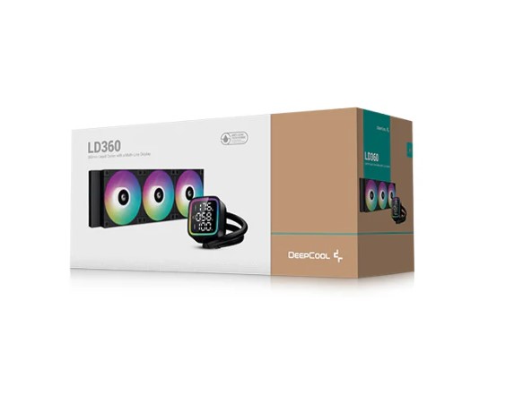 360MM LIQUID CPU COOLER W/MULIT-LINE DISPLAY
