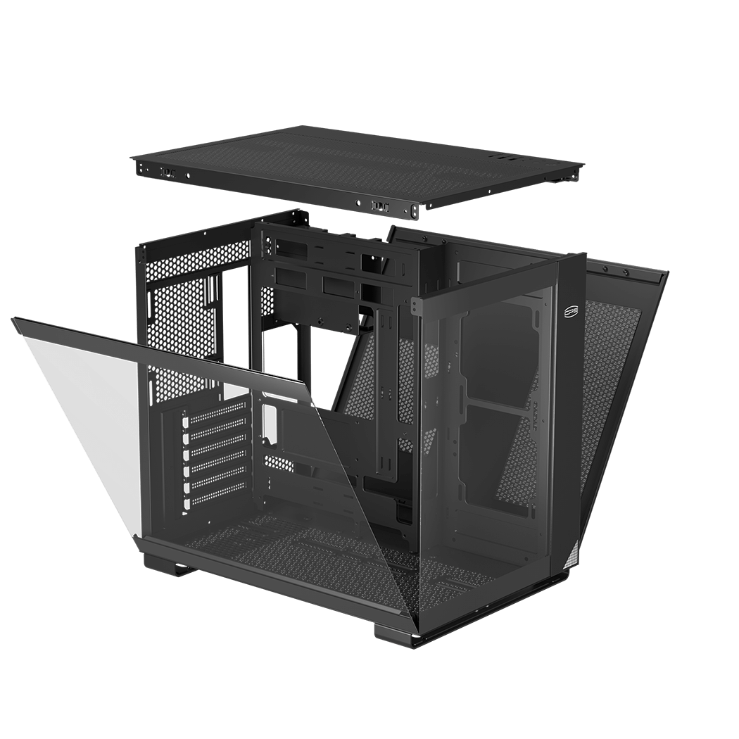 PC COOLER C3 T500 ATX CASE BLACK thumbnail 3