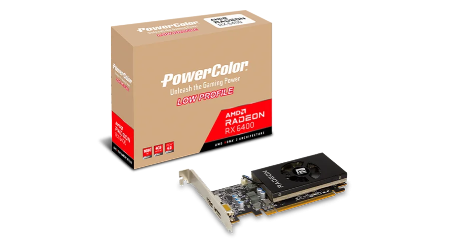 RX6400 4GB GDDR6 LOW PROFILE