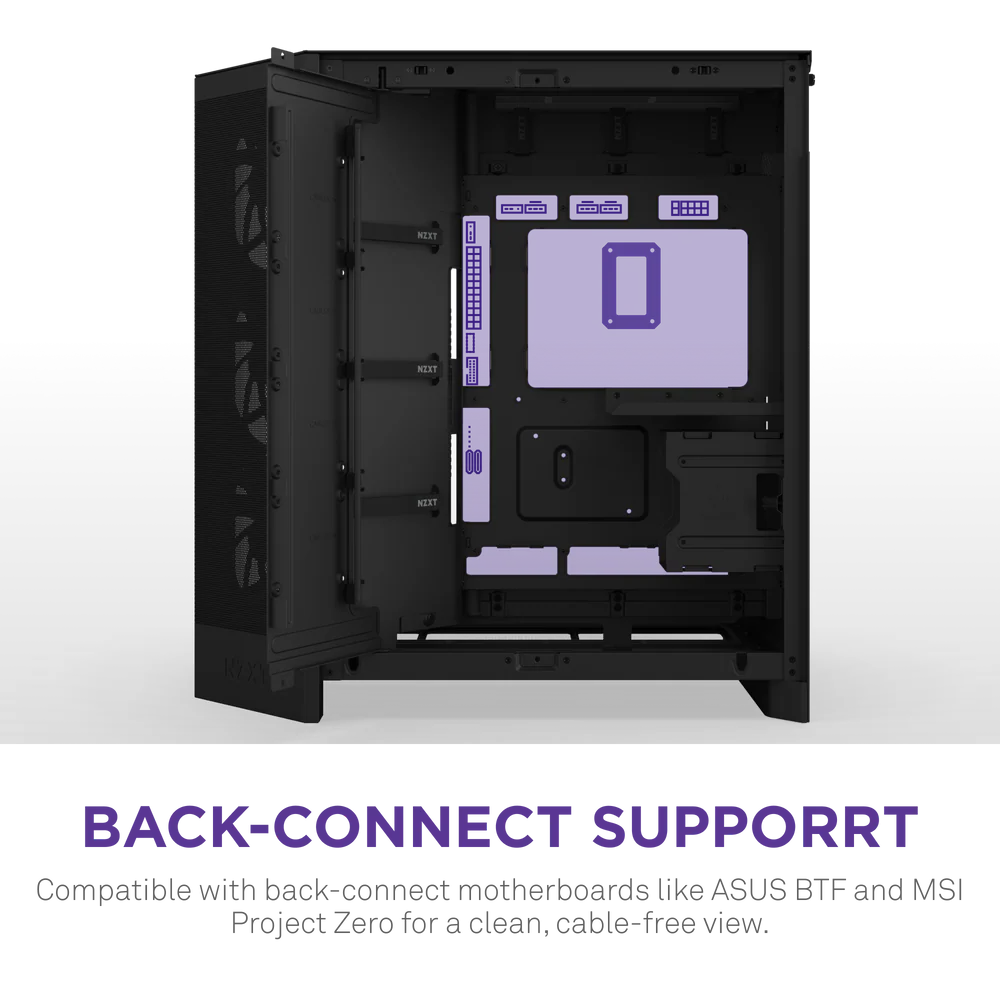 NZXT H9 FLOW V2 EDITION (2025) ALL BLACK thumbnail 8